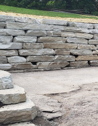 McGinn Hardscaping - Ohio Stone Retaining Wall