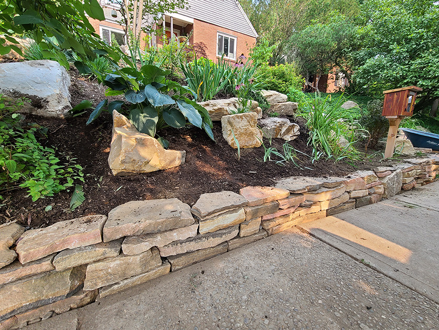 McGinn Hardscaping - Stone Wall and Landscaping